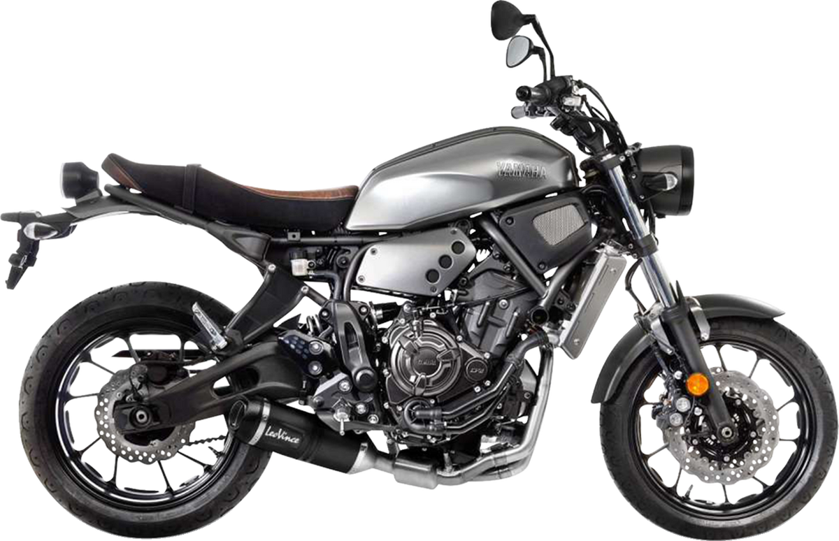 LeoVince LV One Evo Black Edition Exhaust 14251EBU - Yamaha MT-07/FZ-07 2017-2020