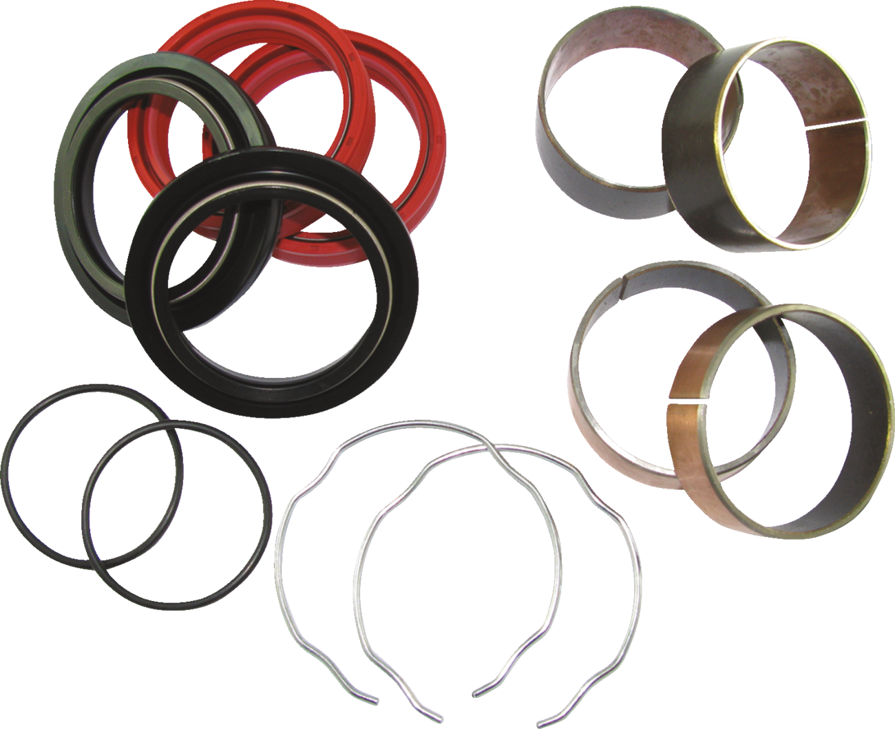ALL BALLS Fork Bushings And Seals Kit