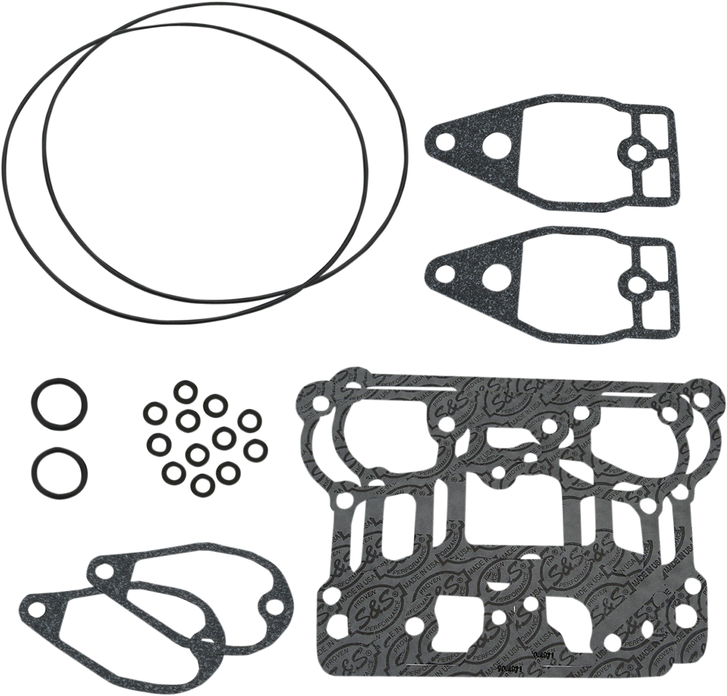 S&S CYCLE Rocker Cover Gasket Kit - Rocker Box Gasket Kit / Twin Cam 90-4111