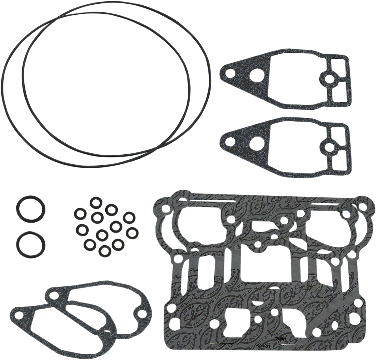 S&S CYCLE Rocker Cover Gasket Kit - Rocker Box Gasket Kit / Twin Cam 90-4111