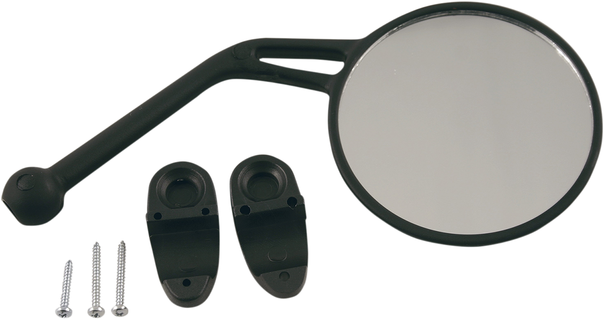 ACERBIS Mirror - Rear View / Round / Black / Right / Each 16-0587-05