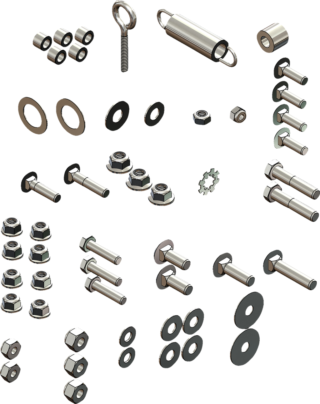 KFI PRODUCTS Manual Lift - Hardware Kit 4501-1101