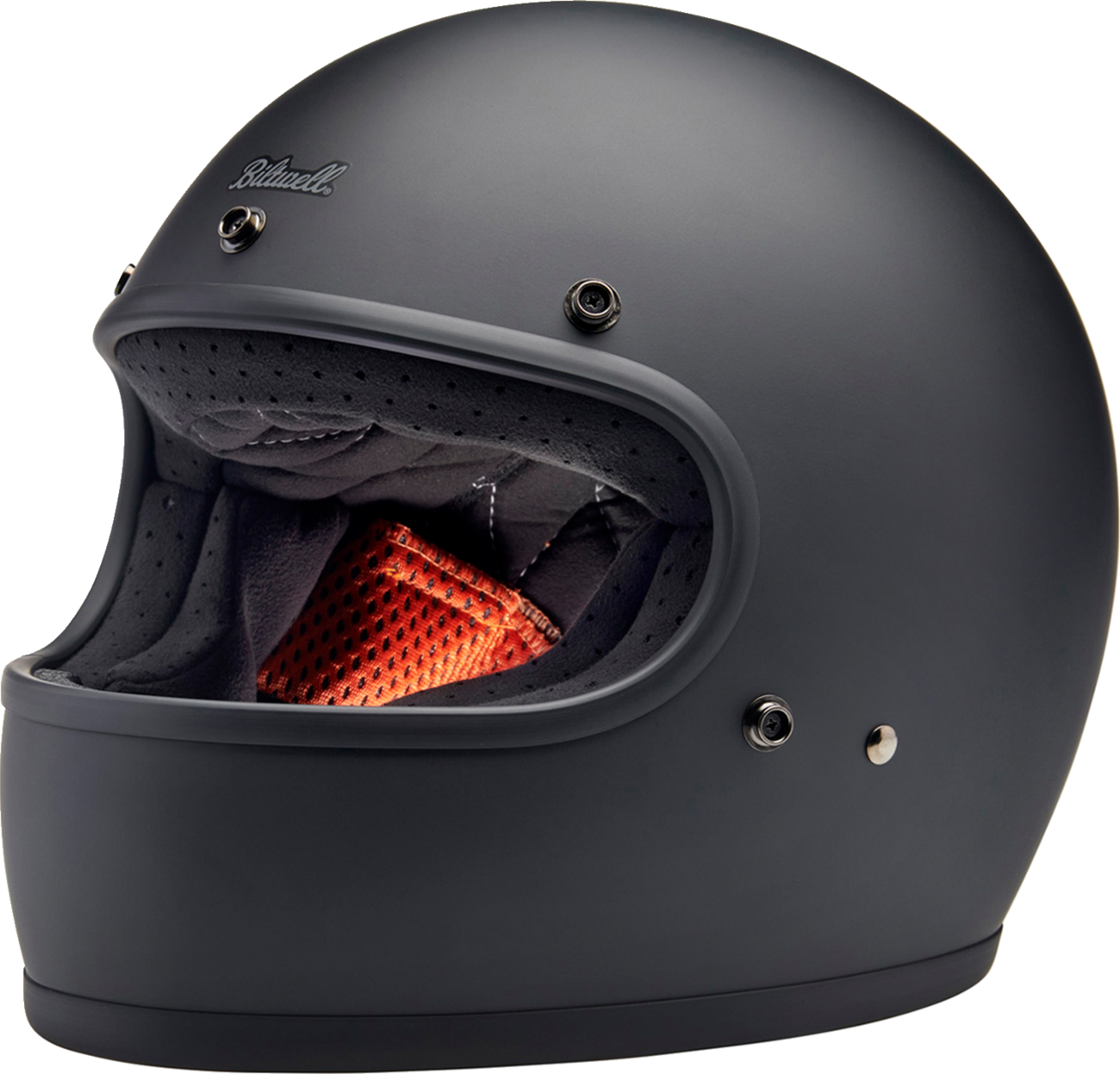 BILTWELL Gringo Helmet - Flat Black / Large 0101-16317