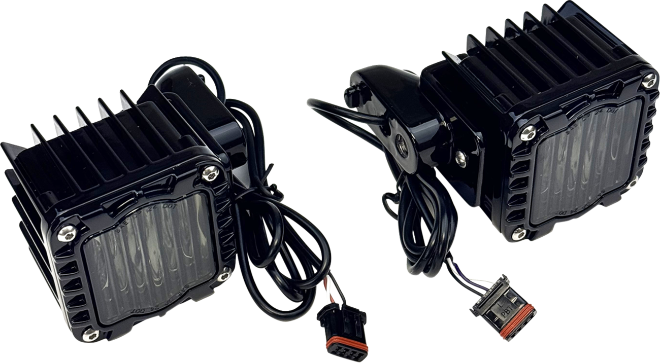 CUSTOM DYNAMICS LED Turn Signals - Amber/White / Smoke Lens / '22-'25 FXLRST/FXRST 2020-2409