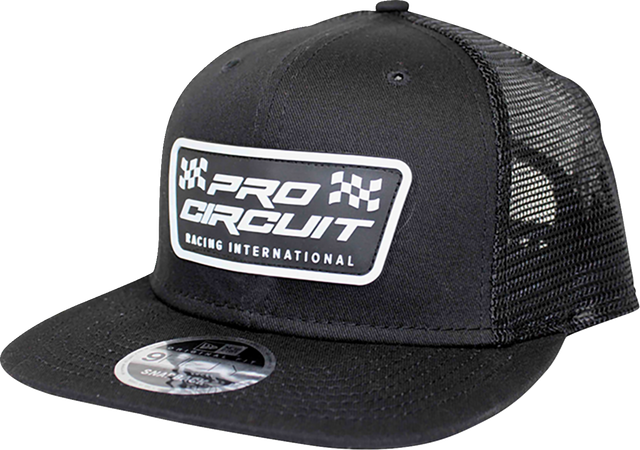 PRO CIRCUIT Checkered Flag Patch New Era Hat - Black 2501-3922