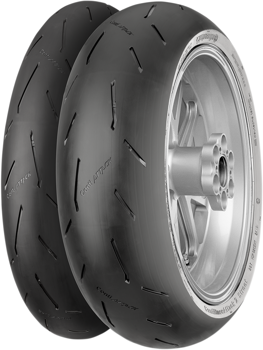 CONTINENTAL Tire - ContiRaceAttack 2 Street / Rear / 190/50ZR17 / (73W) 0302-1452