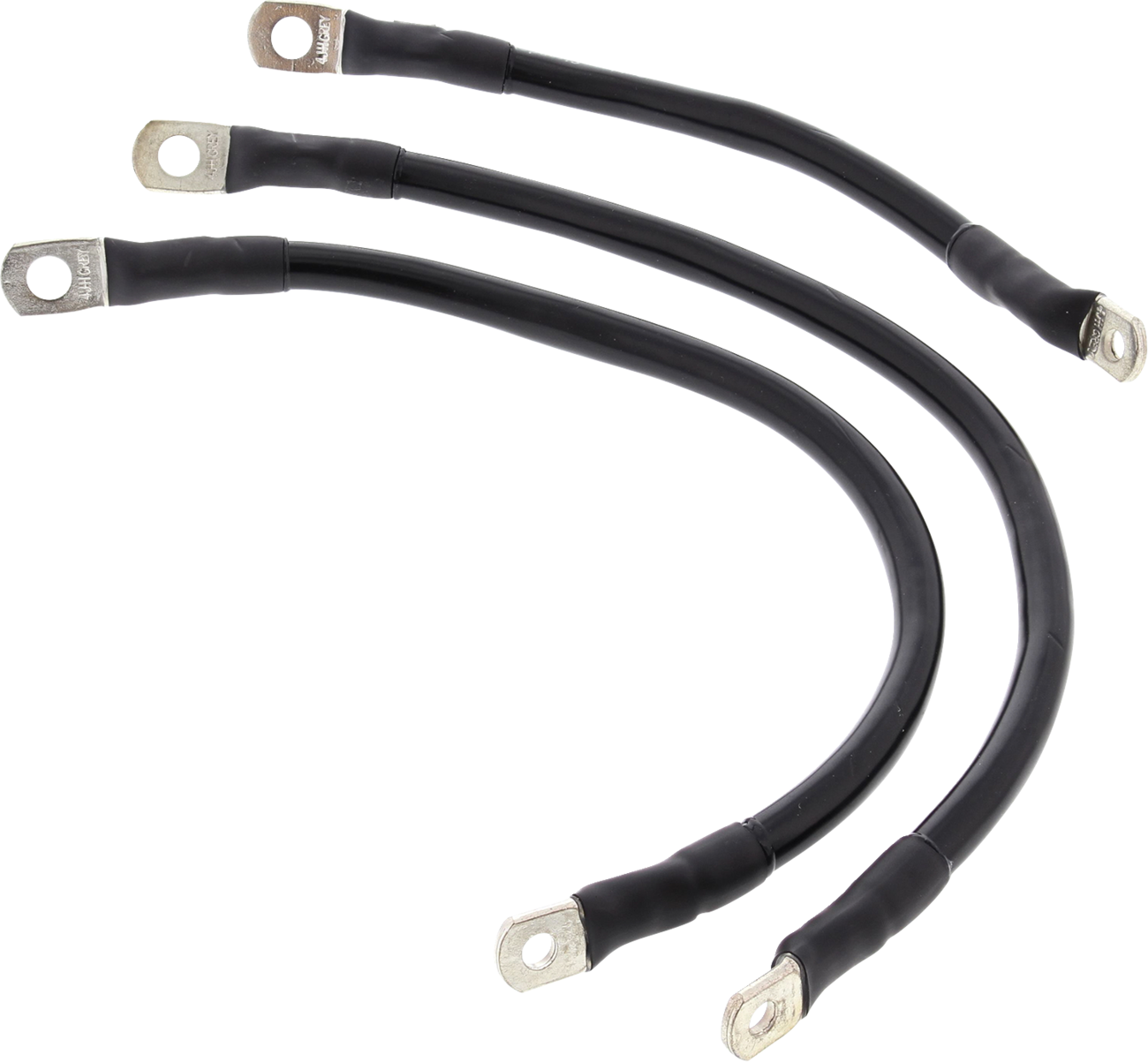 ALL BALLS Battery Cable Kit - Black 2113-1009