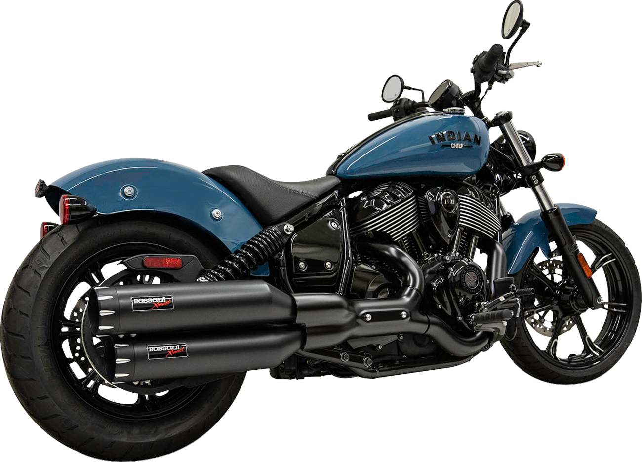 BASSANI XHAUST 4" Slip-On Mufflers