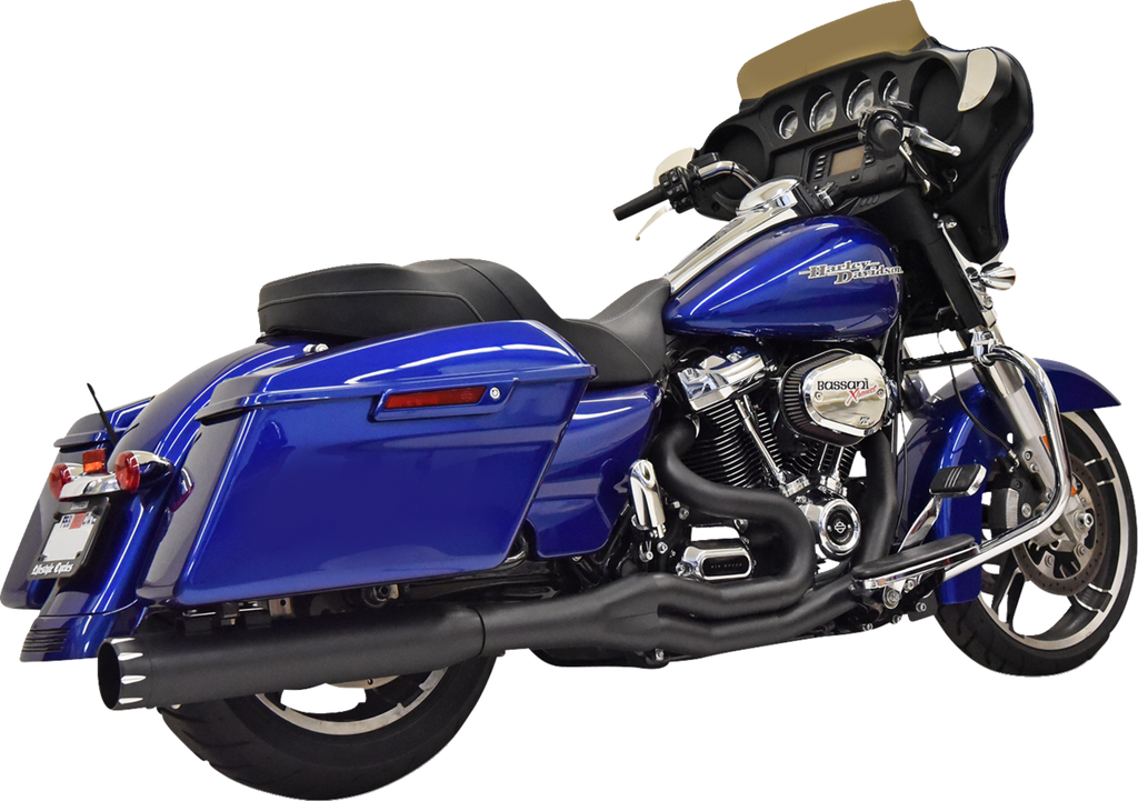 2:1 High Horsepower Exhaust - Black