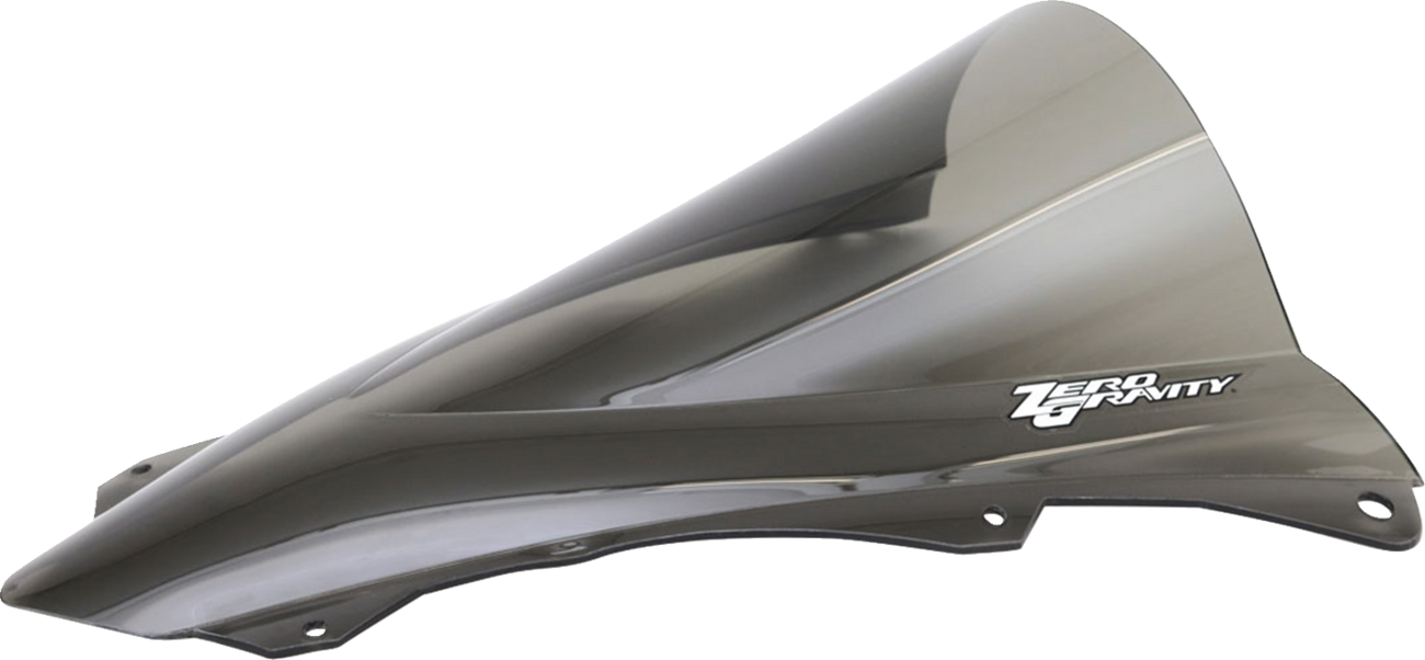 ZERO GRAVITY Double Bubble Windscreen - Light Smoke