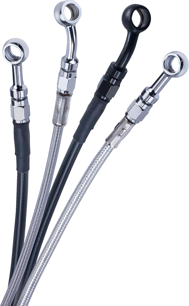 BARNETT Brake Line - Upper / Stealth / +8" 1740-0022