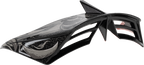 ICON Domain™ Helmet OTT Rear Spoiler — Grand Maw - Domain™ OTT Rear Spoiler / Grand Maw / Gray 0133-1545