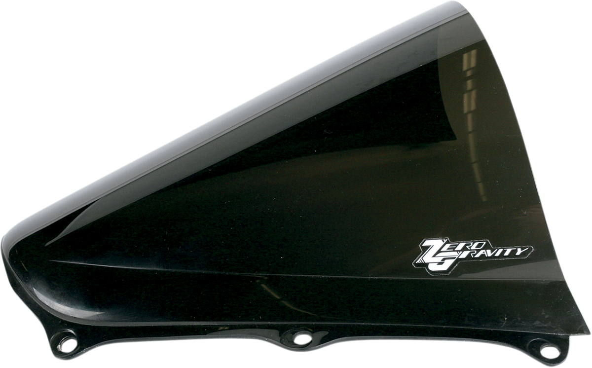 ZERO GRAVITY Double Bubble Windscreen - Dark Smoke