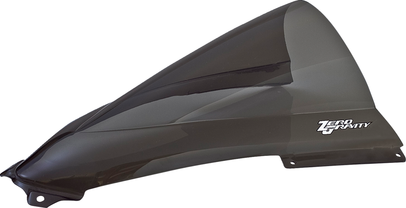 ZERO GRAVITY Double Bubble Windscreen - Light Smoke