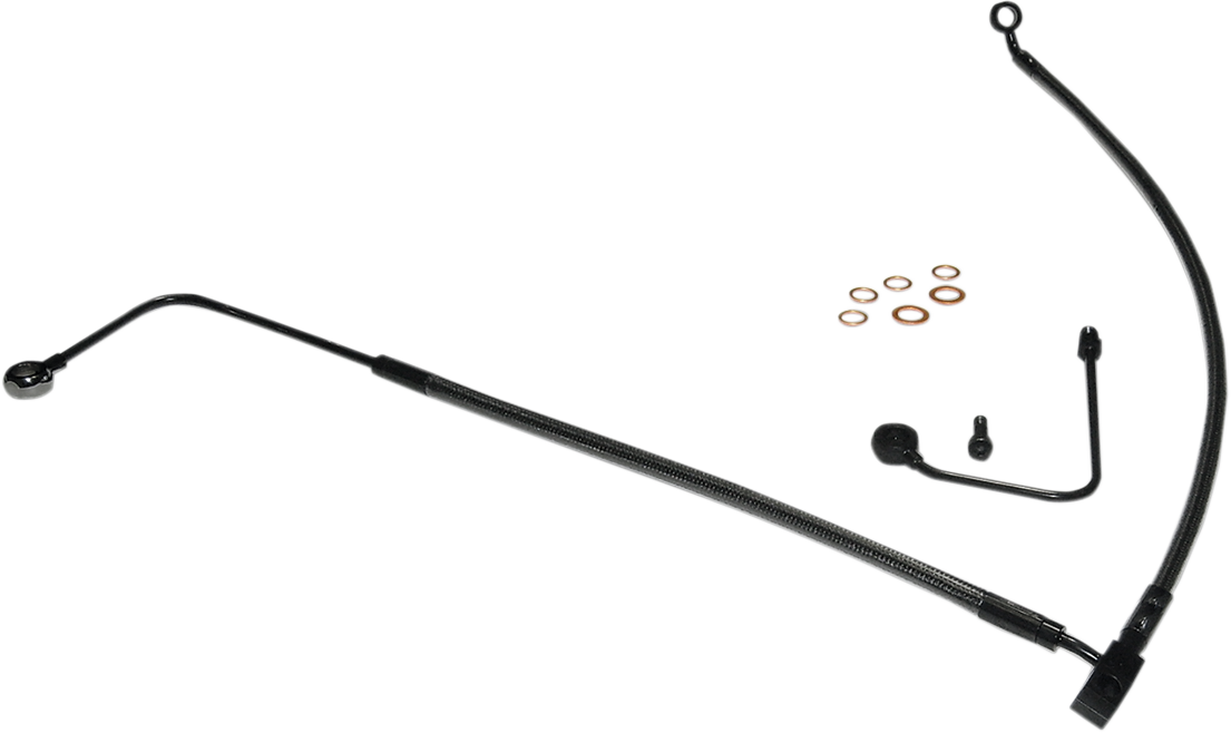 MAGNUM SHIELDING Designer Series Front Lower Brake Line Kit