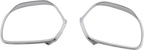SHOW CHROME Visored Mirror Trim - Trim / Mirror / Visored / Chrome 0641-0010