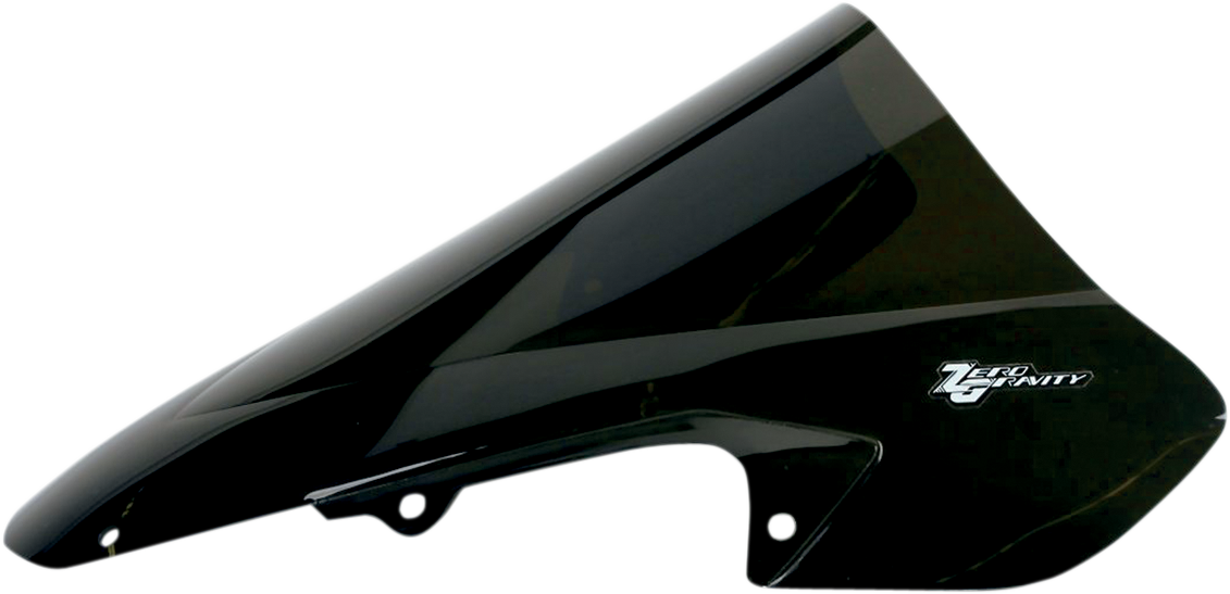 ZERO GRAVITY Double Bubble Windscreen - Dark Smoke
