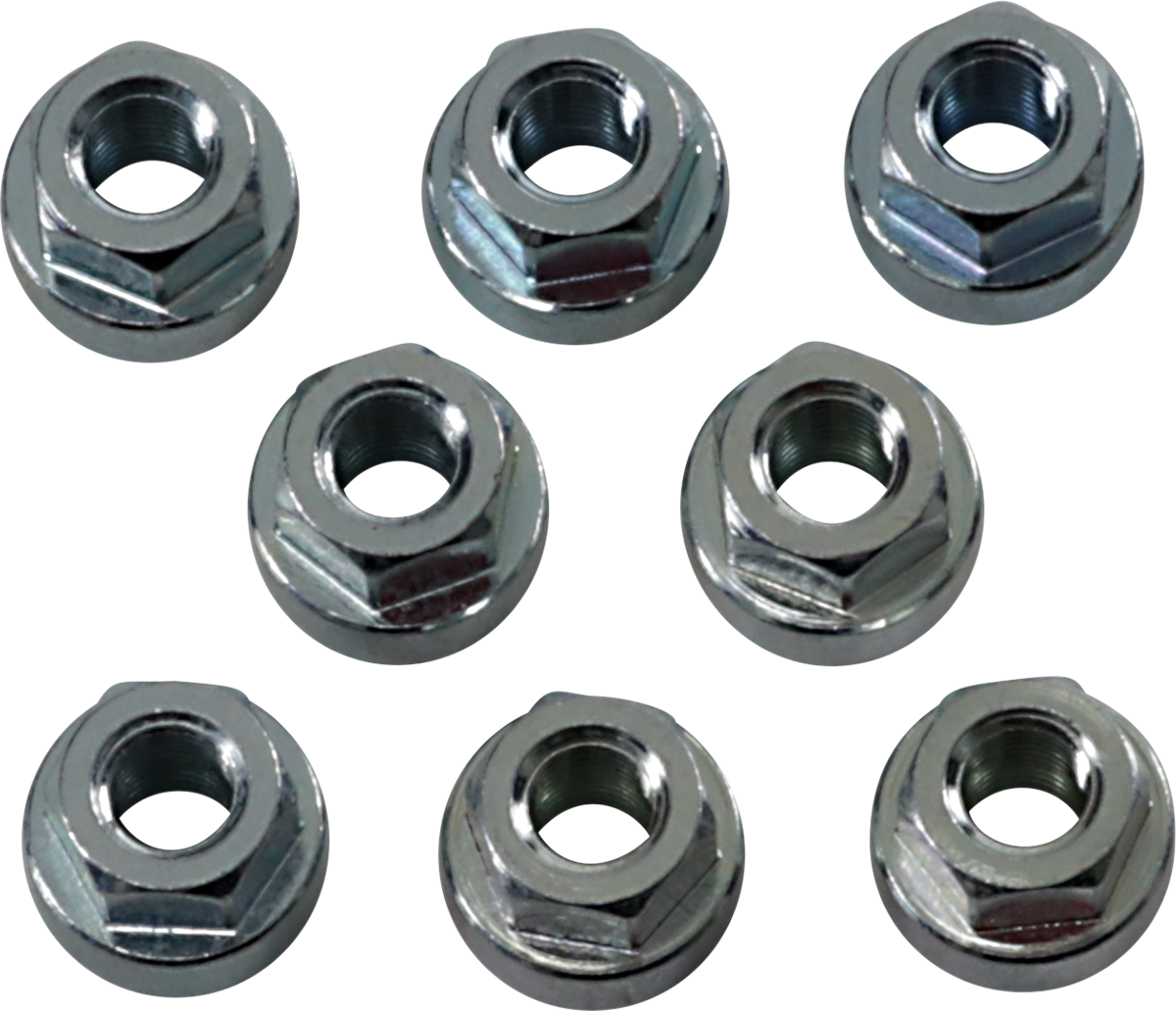 JAMES GASKET Exhaust Flange Nuts - 8-Pack 0934-6500