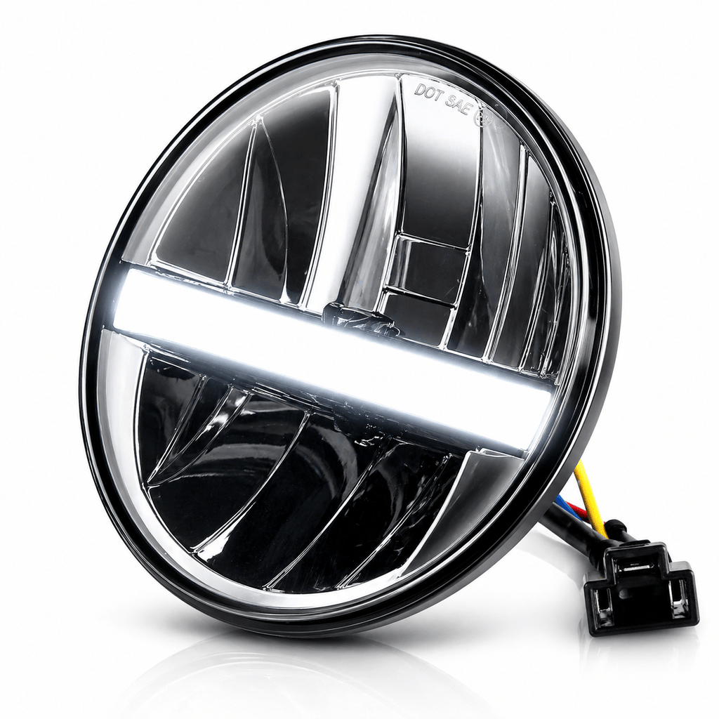 Eagle Lights 5 3/4" Complex Reflector LED Headlight for Harley-Davidson® and Indian Motorcycles