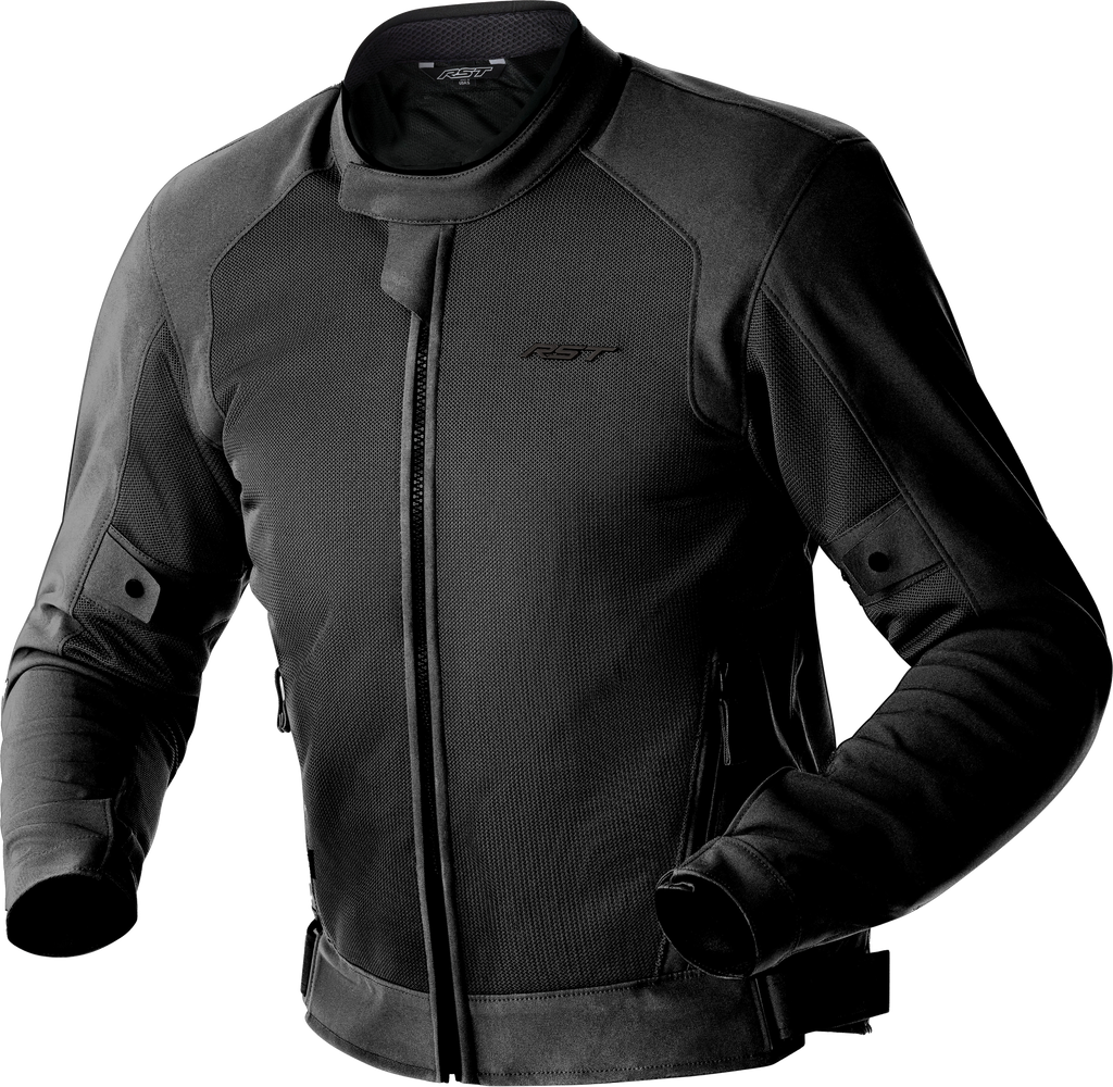 RST Spectre Air CE Men's Textile Jacket - Black - View 1