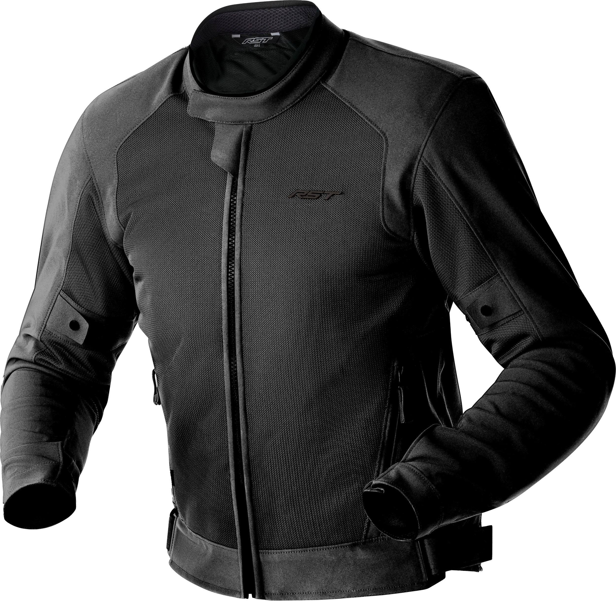 RST Spectre Air CE Men's Textile Jacket - Black - View 1