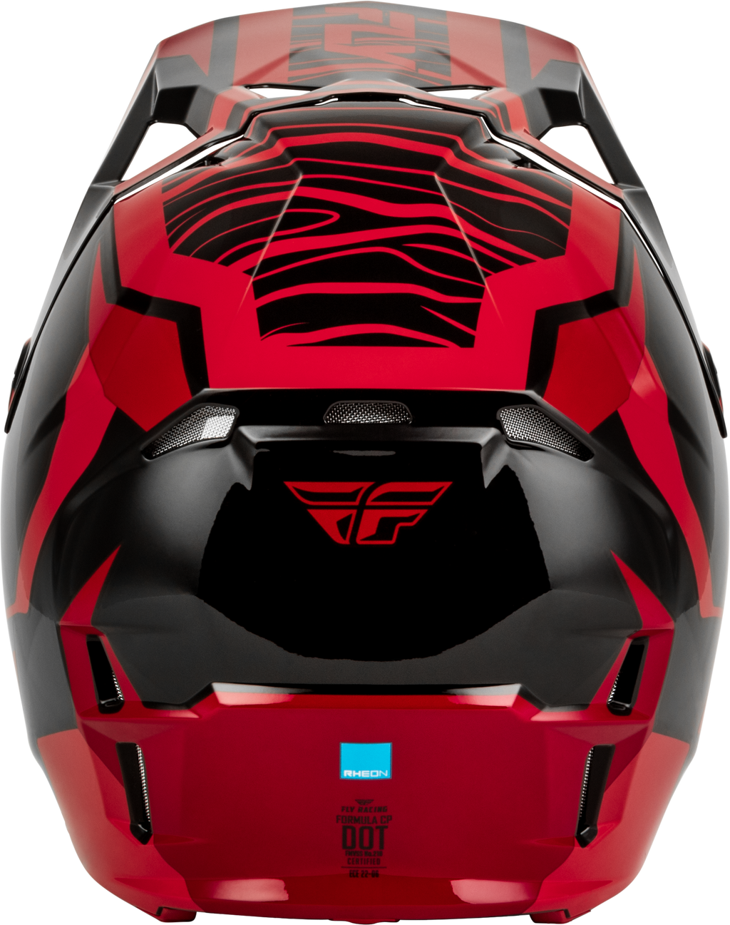 FLY Racing Formula CP Charge Helmet (2027) - Black / Red - View 7