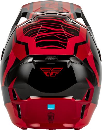 FLY Racing Formula CP Charge Helmet (2027) - Black / Red - View 23