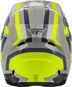FLY Racing Kinetic Sync Helmet (2027) - Grey / Hi-Viz - View 6