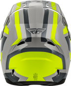 FLY Racing Kinetic Sync Helmet (2027) - Grey / Hi-Viz - View 22