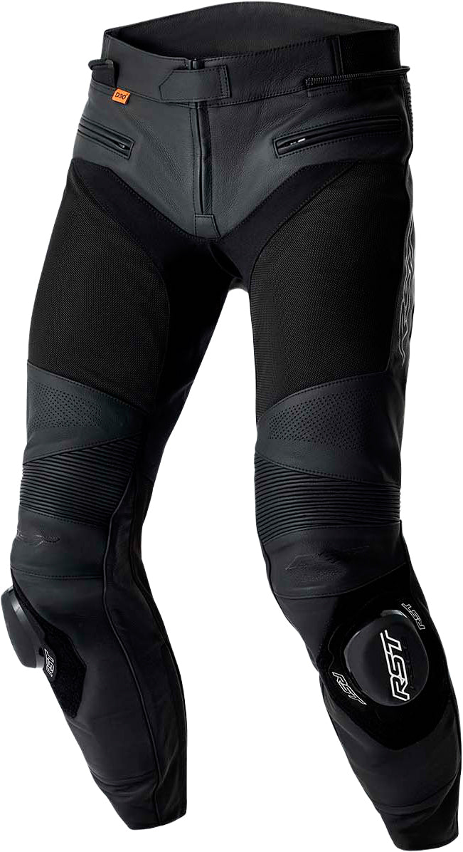 RST S-1 Mesh CE Men's Leather Pants - Black - View 1
