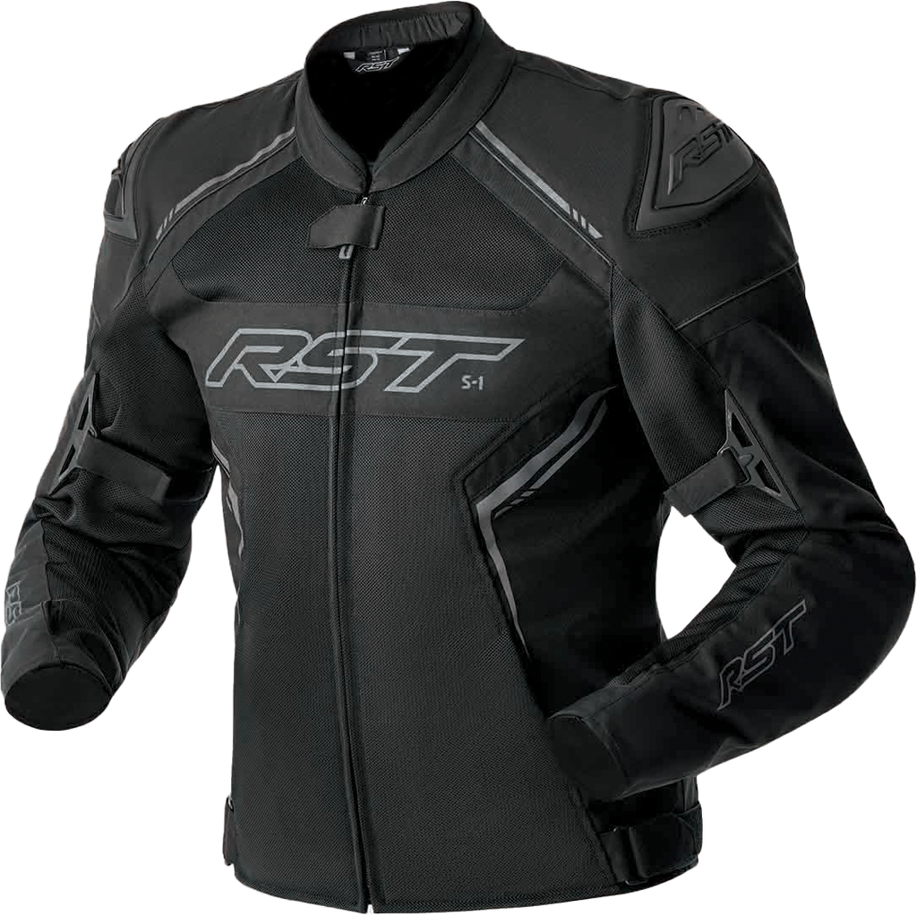 RST S-1 Mesh CE Women's Textile Jacket - Black - View 1