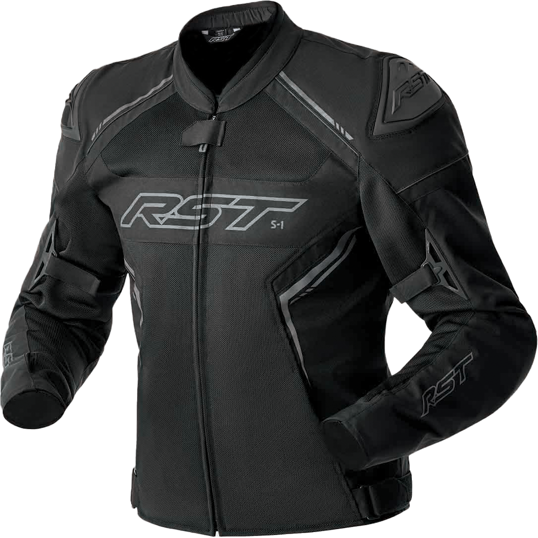 RST S-1 Mesh CE Women's Textile Jacket - Black - View 1