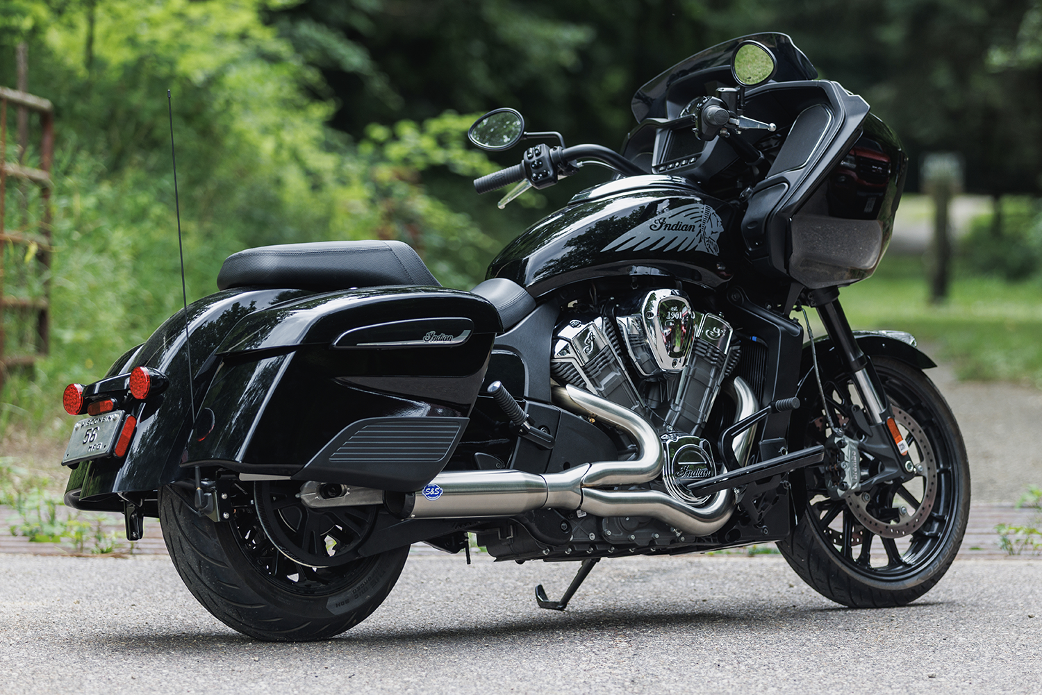 2-into-1 Qualifier Exhaust System - 50-State - Brushed - Stainless Steel