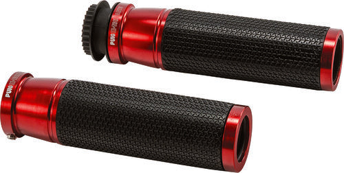 Puig 6326R Hi-Tech Accent Grips Red