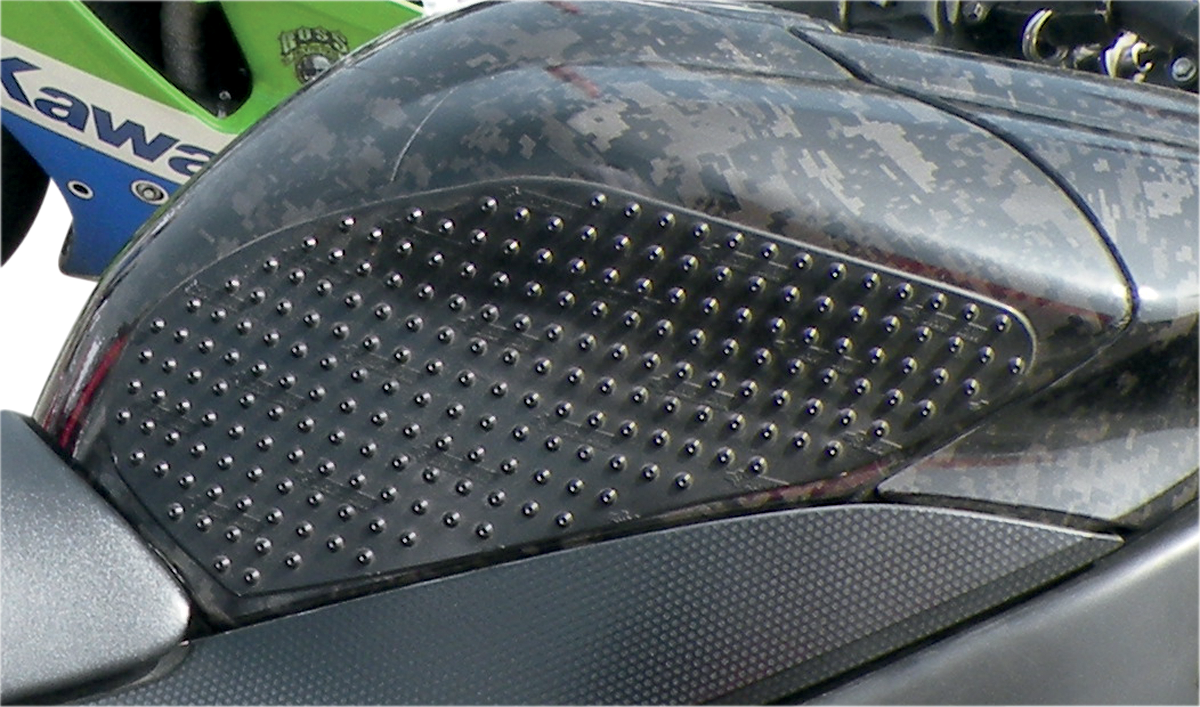 STOMPGRIP Tank Grips - Volcano - Black - Yamaha - YZF '07-'08 55-10-0006B