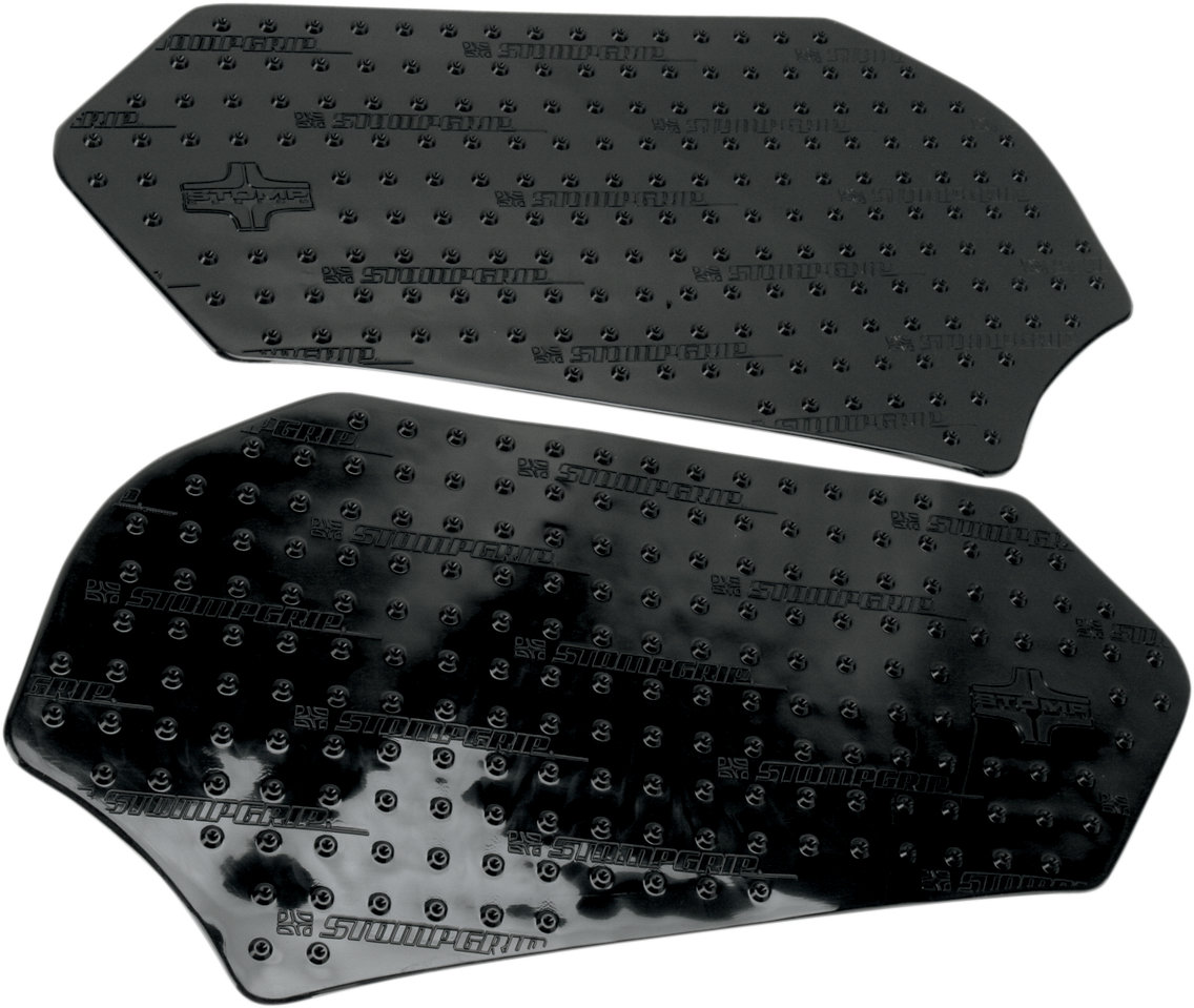 STOMPGRIP Tank Grips - Volcano - Black - Suzuki - GS '11-'25 55-10-0057B