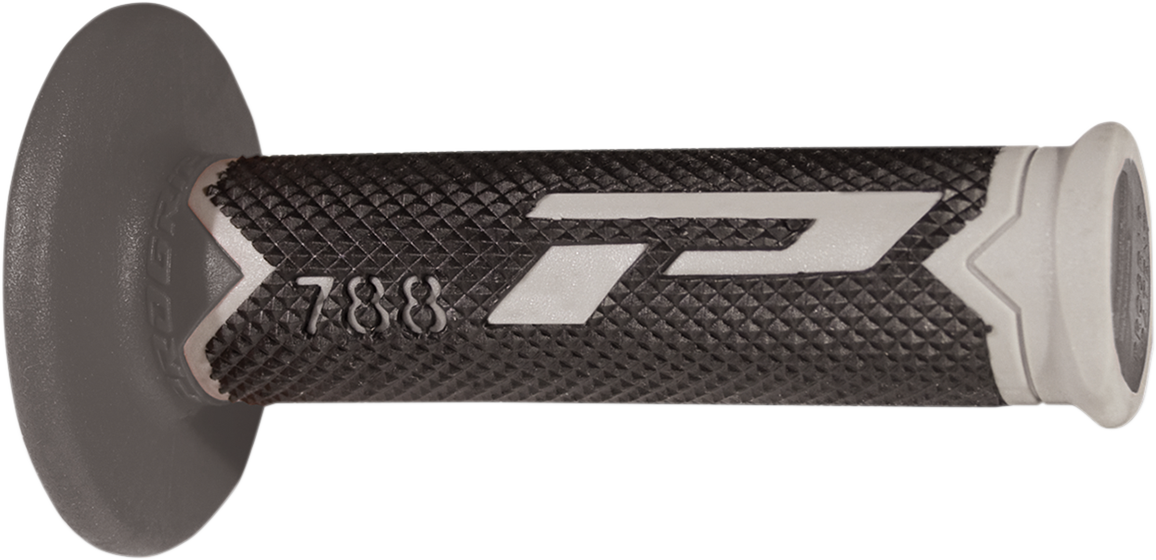 PRO GRIP Cross Triple Density 788 Grips - Gray/Dark Gray/Black PA078800TGGN