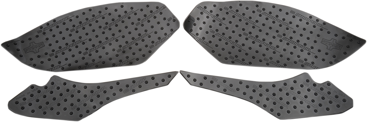 STOMPGRIP Tank Grips - Volcano - Black - BMW - S/HP '14-'20 55-10-0107B