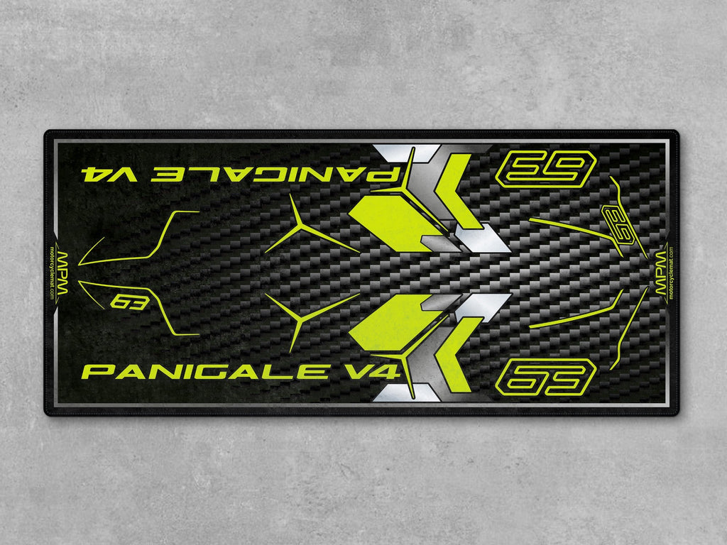 MPM Motorcycle Mat for Ducati Panigale V4 Lamborghini - MM4200