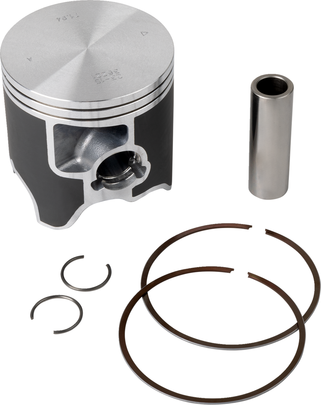 VERTEX Piston Kit Cast Replica for 2 Stroke - Piston Kit / 67.94 mm / Yamaha YZ/WR250 0910-2541