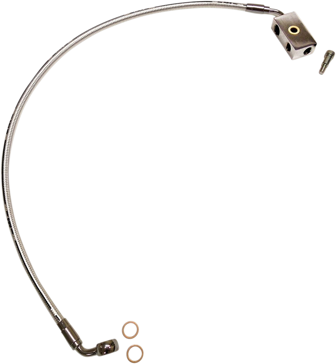 MAGNUM SHIELDING Designer Series Front Lower Brake Line Kit
