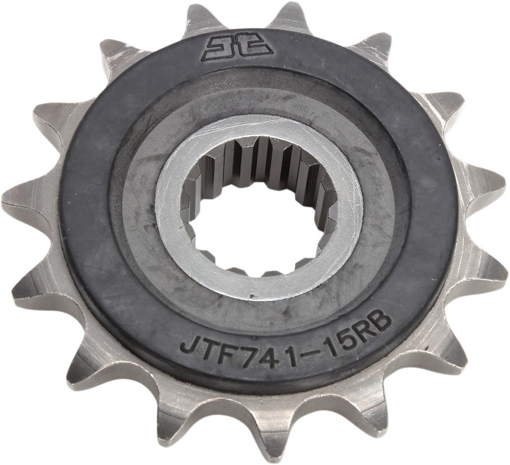 JT SPROCKETS Front Sprocket with Noise Dampener - Front Sprocket / 15 Tooth / Ducati 1212-1287