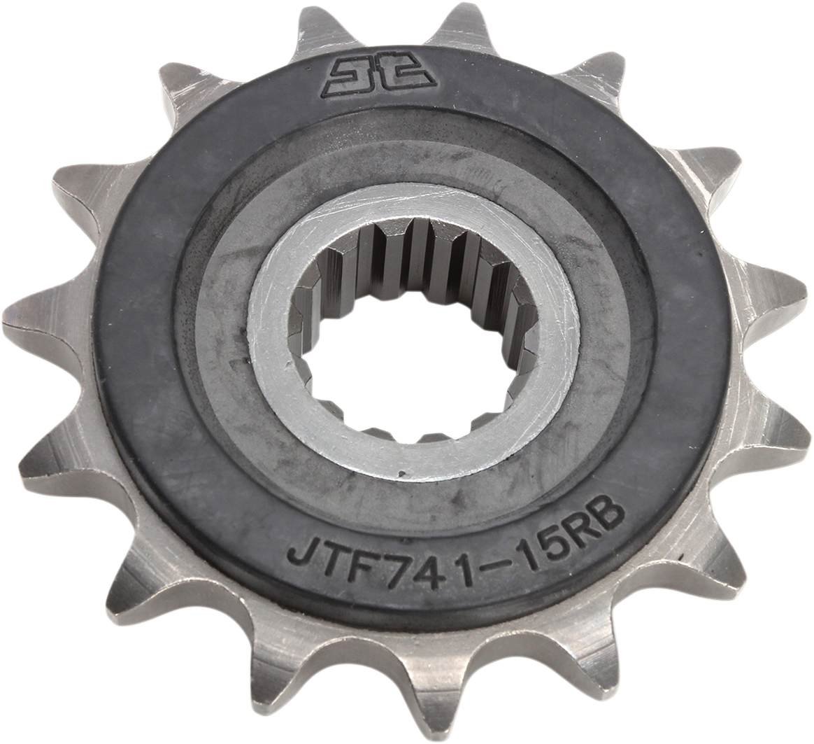 JT SPROCKETS Front Sprocket with Noise Dampener - Front Sprocket / 15 Tooth / Ducati 1212-1287
