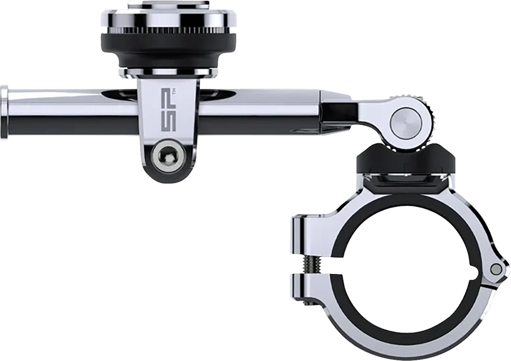 3D Phone Mount - 1-1/2" - Chrome