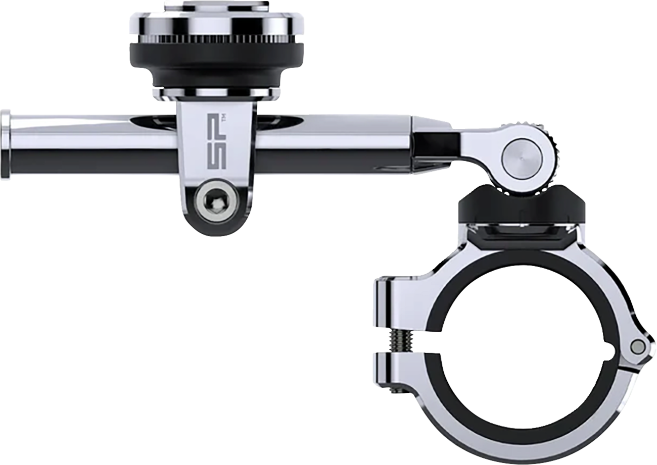 3D Phone Mount - 1-1/2" - Chrome