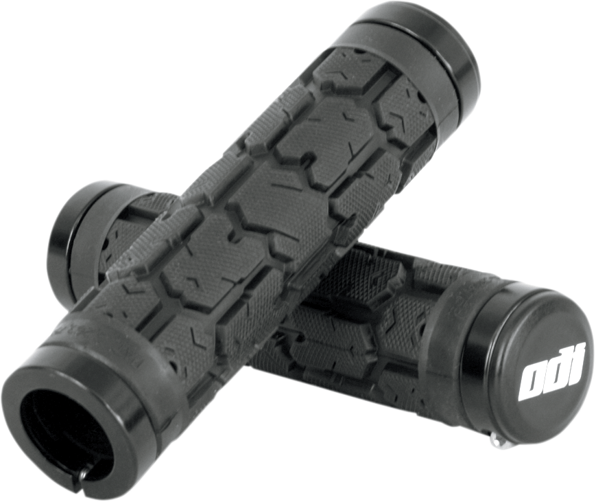 ODI Rogue PWC Lock-On Grips - No Flange - Black L31RGB-S