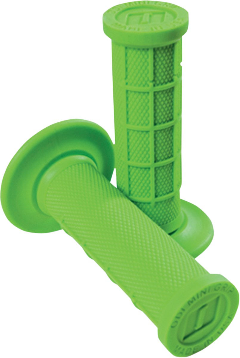 ODI Mini MX Grips - Green H01MMN