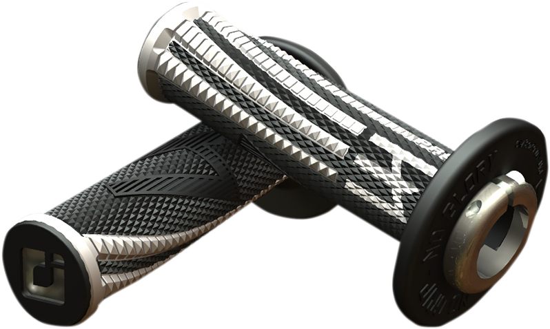ODI Emig Pro V2 Lock-On Grips - Gray/Graphite H36EPHG