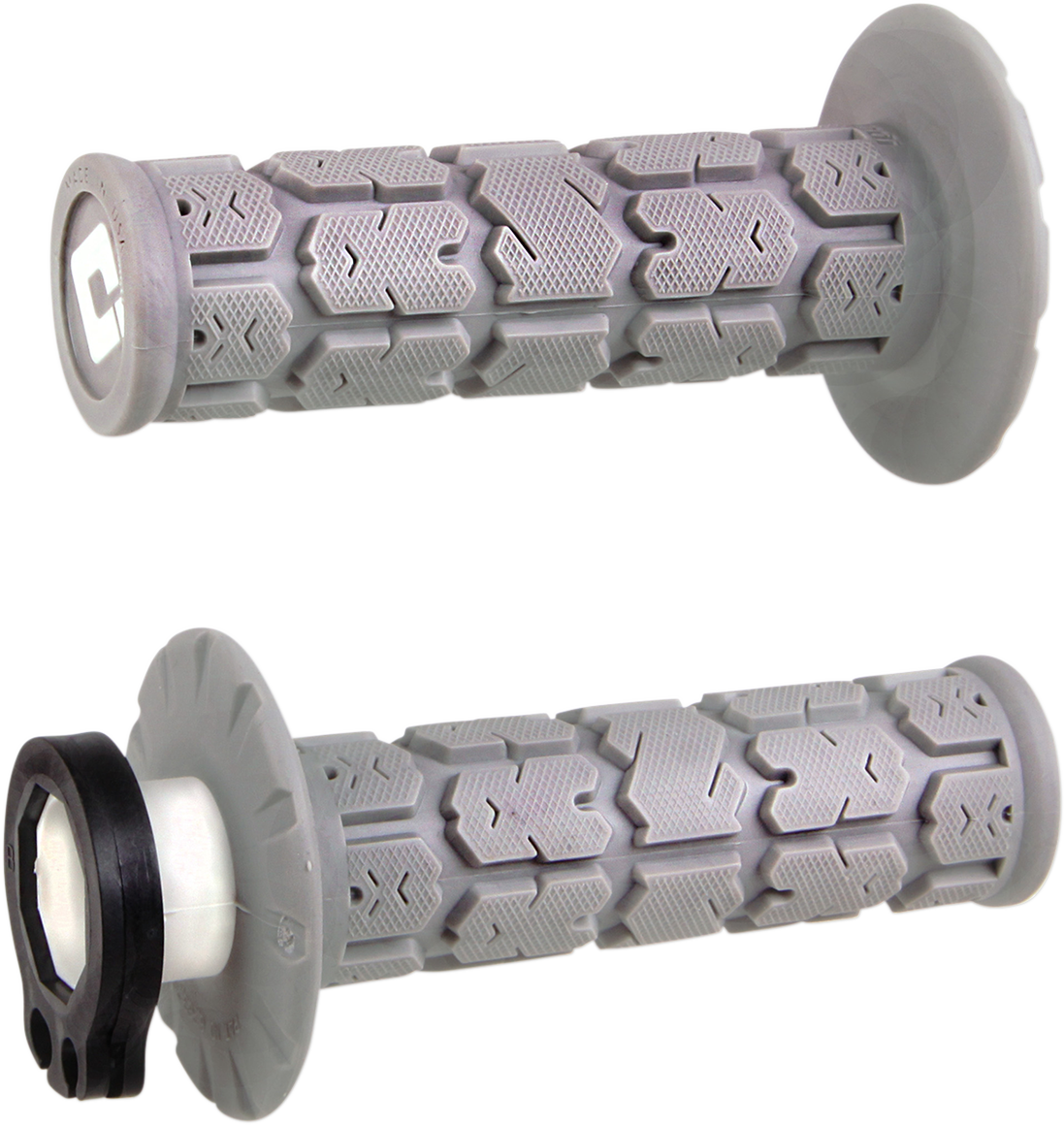 ODI V2 Rogue Lock-On Grips - Gray H36RGG
