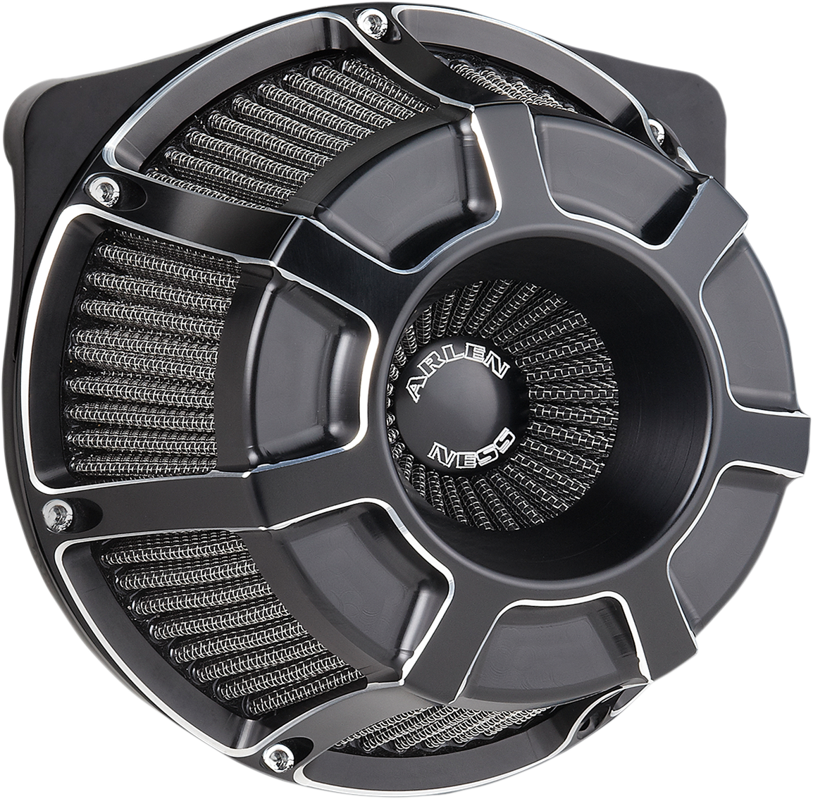 ARLEN NESS Inverted Series Air Cleaner Kit - Black 1010-1215